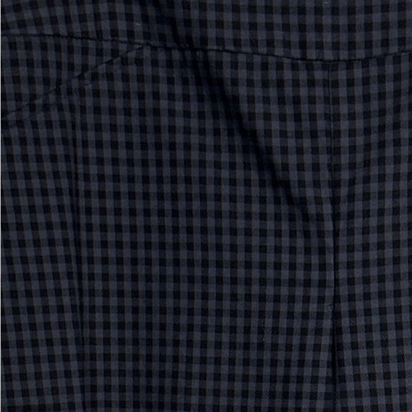 Charter Club Cambridge Slim black/gray check pull-on pants, sz 16, fall, office - Picture 3 of 11
